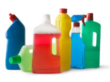 bottled cleaning solutions