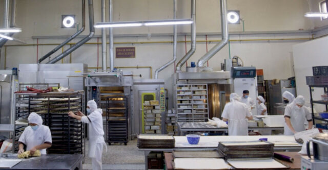 food manufacturing bread stock