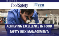 achieving Excellence In Food Safety Risk Management