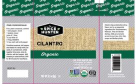 Sauer Brands, Inc. voluntarily recalls certain The Spice Hunter products because of potential salmonella contamination