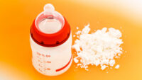 infant formula and bottle