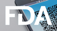 QR code and FDA logo