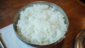 bowl of white rice