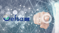 data visualization with an efsa logo overlay