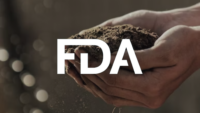 soil with FDA logo overlay