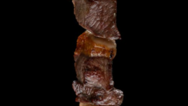 steak on a skewer