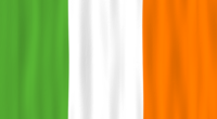 Irish flag illustration