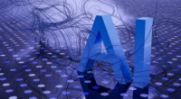 conceptual graphic of the term AI