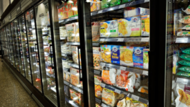 grocery store frozen food aisle