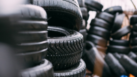 piles of tires