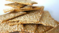 sesame crackers