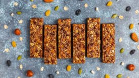 granola bars and dry ingredients