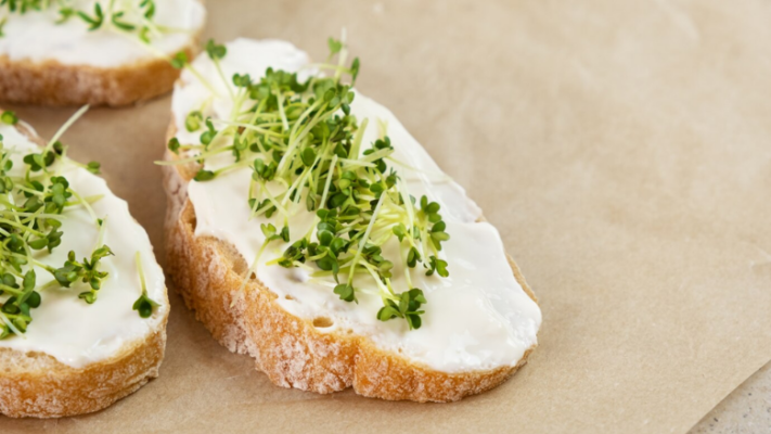 sprouts on toast