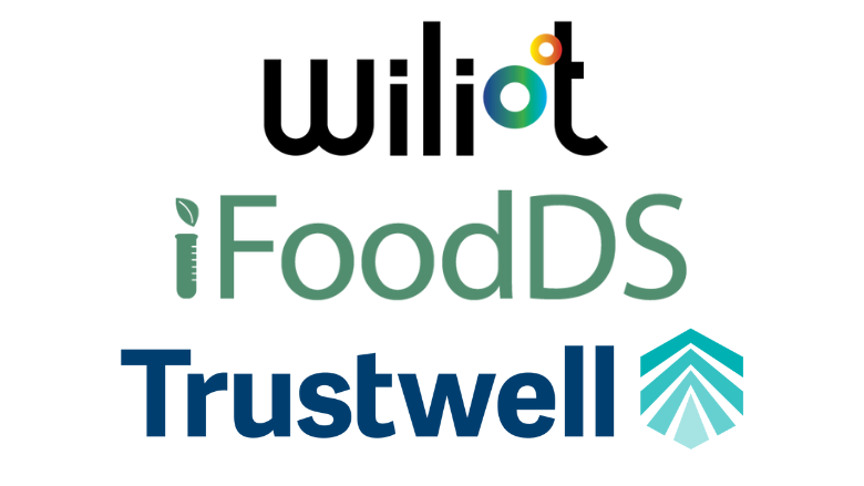 wiliot ifoodds trustwell logos