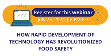 How rapid development of technology has revolutionized food safety